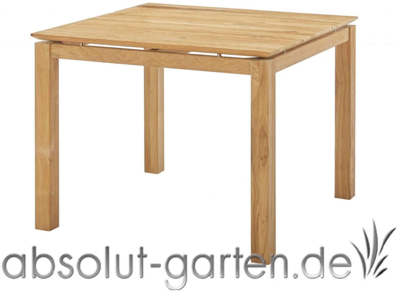 Tisch San Marino 98 cm (Recycled Teak Teak) Bild 1