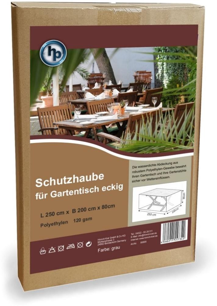 HP Schutzhaube Sitzgruppe Gartentisch PE Gewebe grün 250 x 200 x 80cm Bild 1