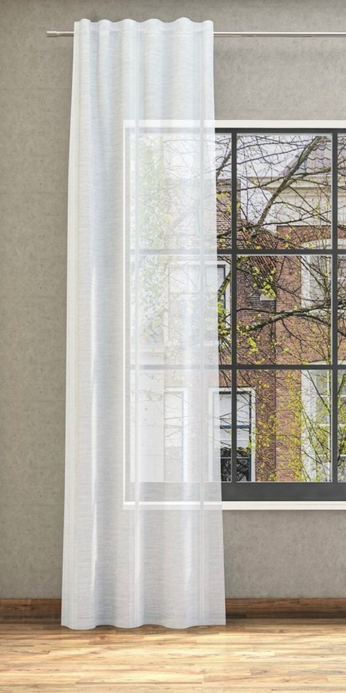 Neutex for you! Vorhang Vienna-ECO, Multifunktionsband (1 St), halbtransparent, Jacquard Bild 1