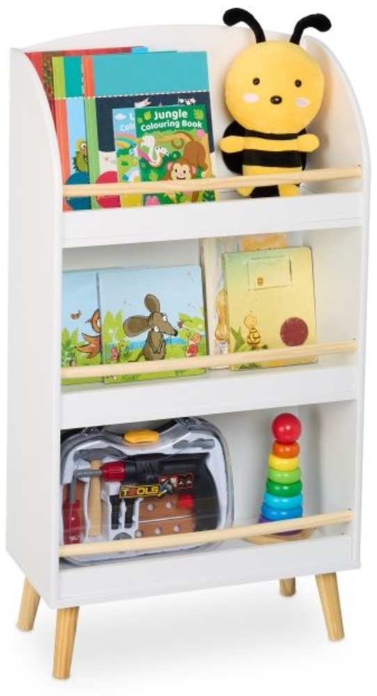 Bücherregal Kinder mit 3 Fächern 10050158 Bild 1