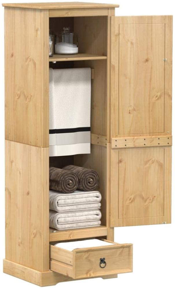 vidaXL Kleiderschrank Corona 55x50x170 cm Massivholz Kiefer 4002766 Bild 1