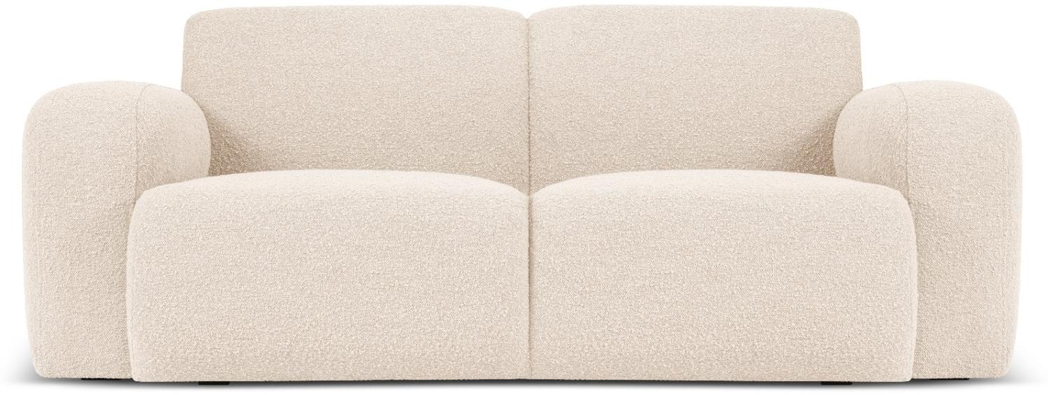 Micadoni Boucle Sofa Molino 2-Sitzer Boucle Beige Bild 1