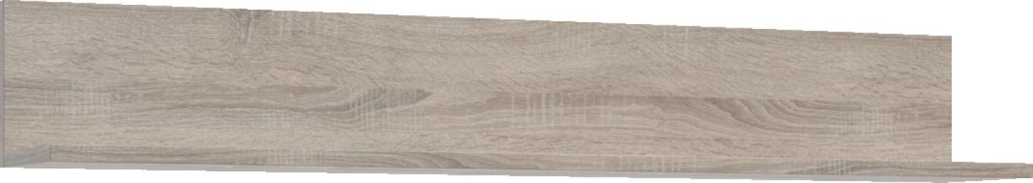 Wandregal Wandboard Montana 130cm Eiche Trüffel Bild 1