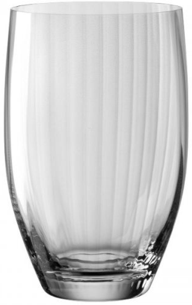 Leonardo Trinkglas Poesia, Wasserglas, Saftglas, Glas, Kristallglas, Grau, 460 ml, 022383 Bild 1