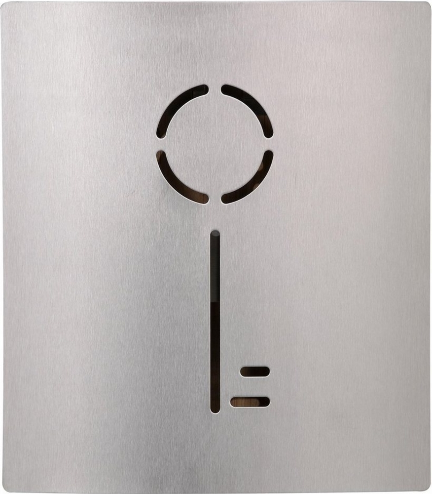 ZELLER 13846 Schlüsselkasten SCHLÜSSEL aus Bambus mit Edelstahl / Schlüsselbox Bild 1