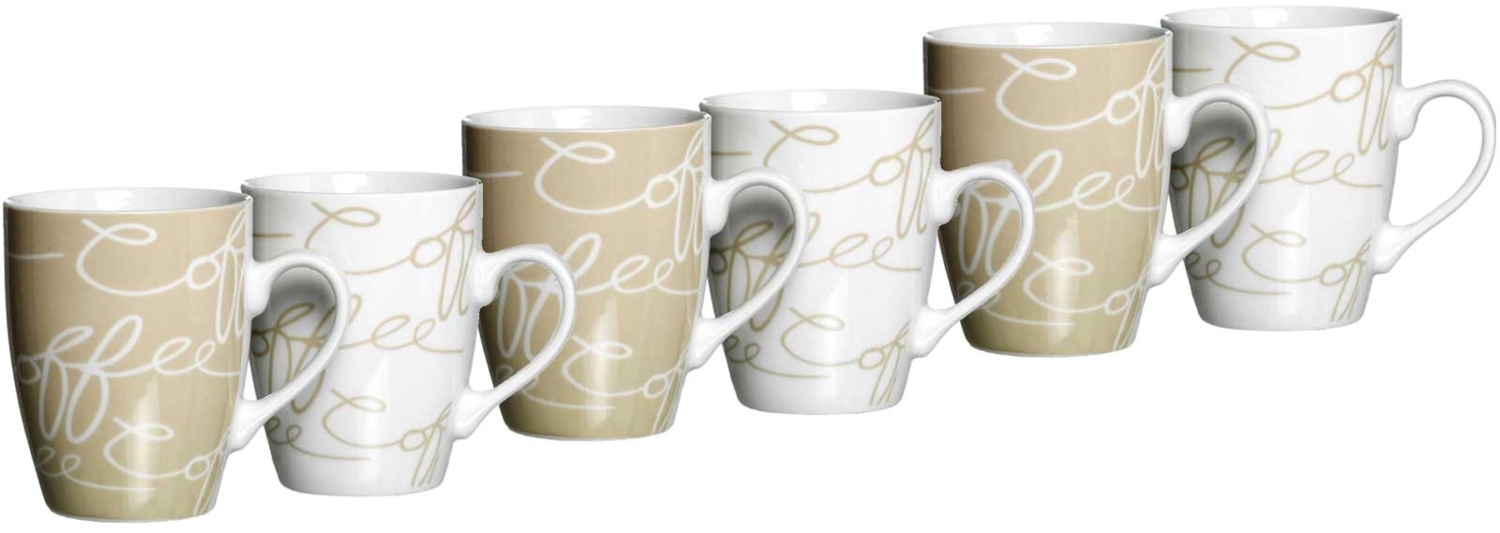 Ritzenhoff & Breker CORNELLO Kaffeebecher 250 ml creme 6er Set Bild 1