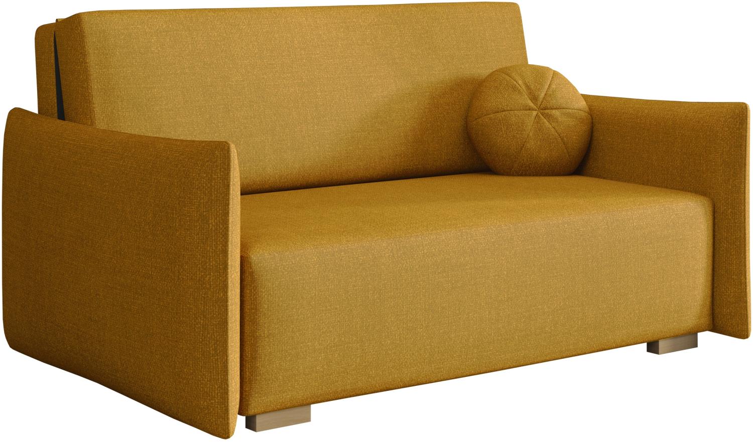 Sofa Viva Glov III mit Schlaffunktion, 3 Sitzer Schlafsofa mit Bettkasten (Farbe: Soul 10) Bild 1