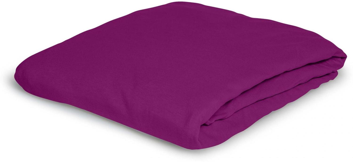 Irisette Frottier-Stretch Betttuch Orion 0009 berry 120 x 200 cm 9-75 berry Bild 1