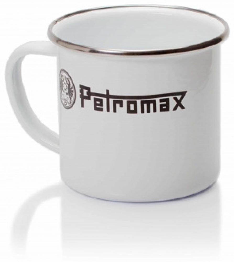 Petromax Emaille Becher weiß 300 ml - Emaillierter Kaffeebecher perfekt für Camping & Outdoor Bild 1