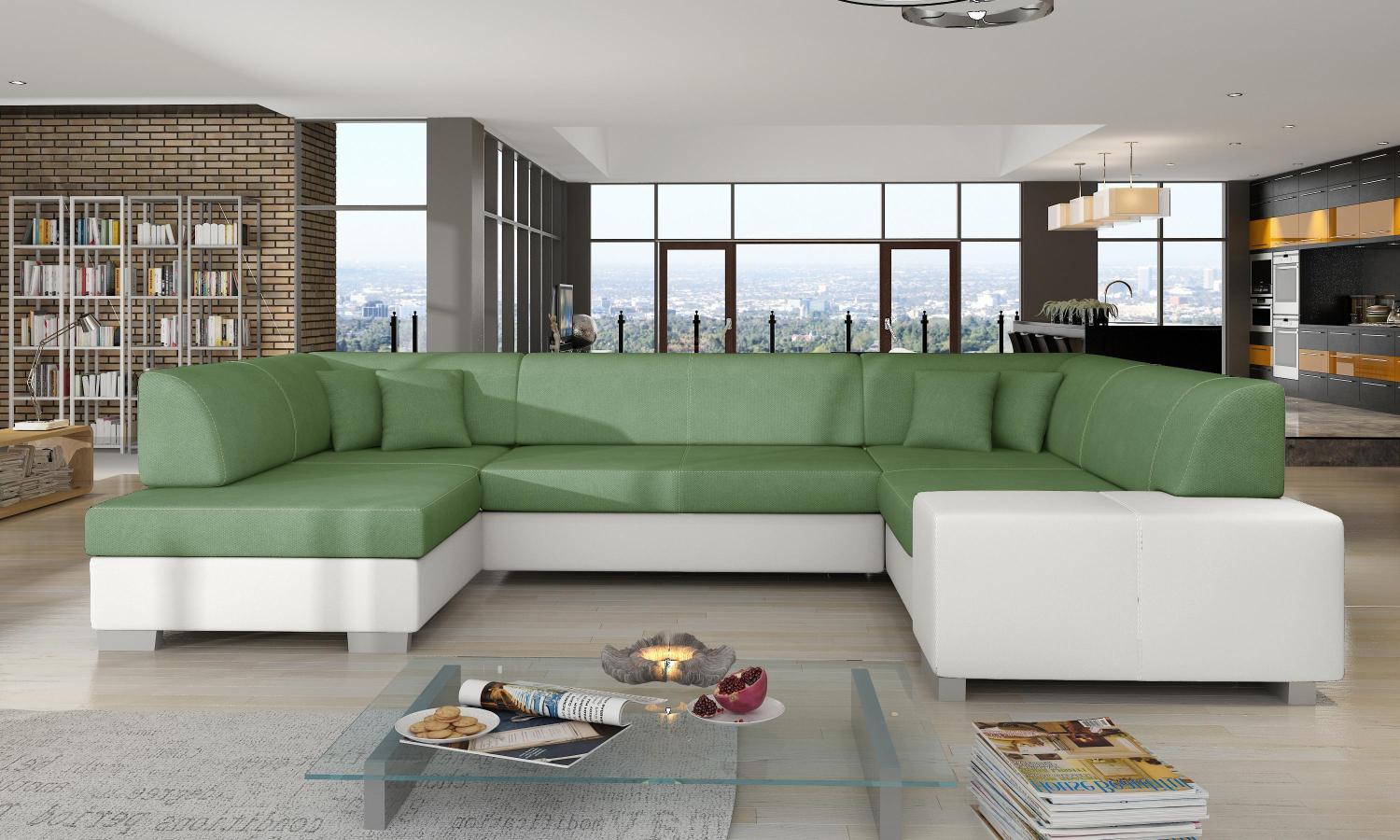 Wohnideebilder Havana Grün Ecksofas & Eckcouches Hv35 Bild 1