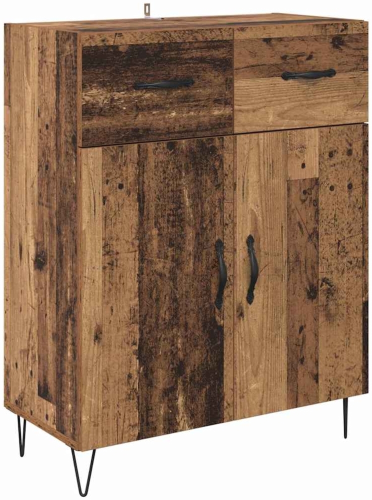 vidaXL Sideboard Altholz 69,5 x 34 x 90 cm Holzwerkstoff 882272 Bild 1