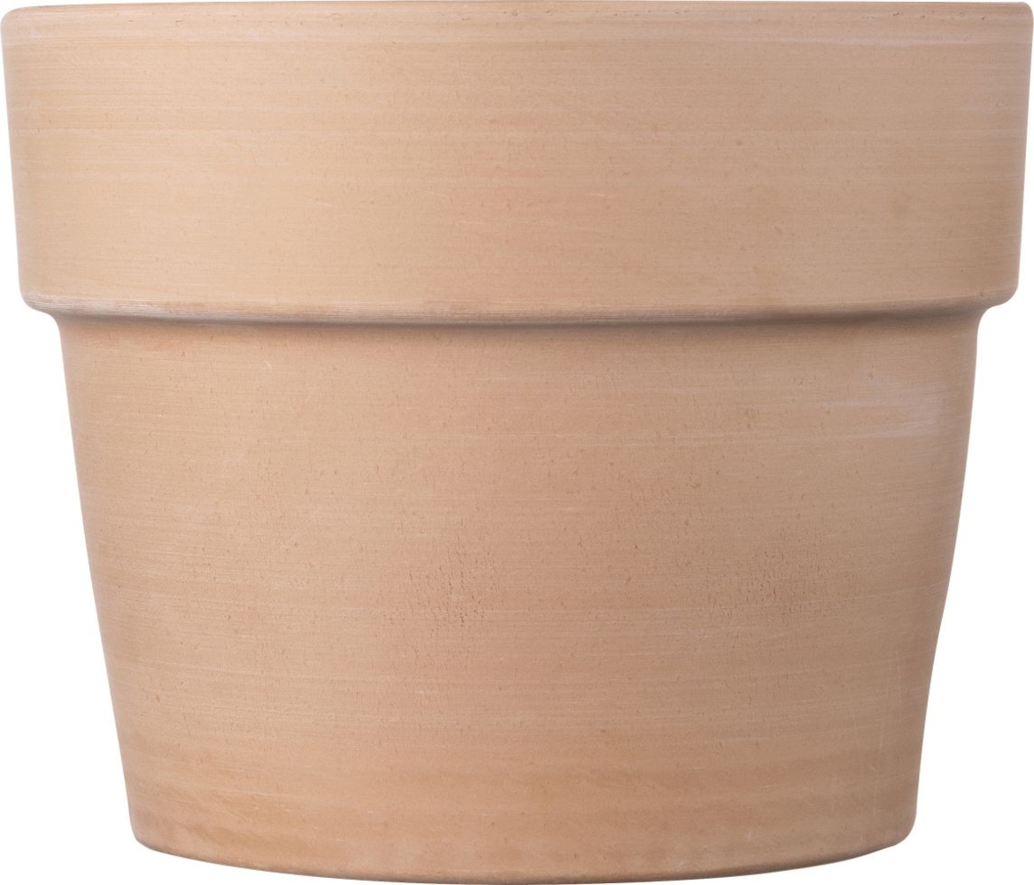 Deroma Pflanztopf Perfetto Ø 24 x 19 cm helles terracotta Bild 1