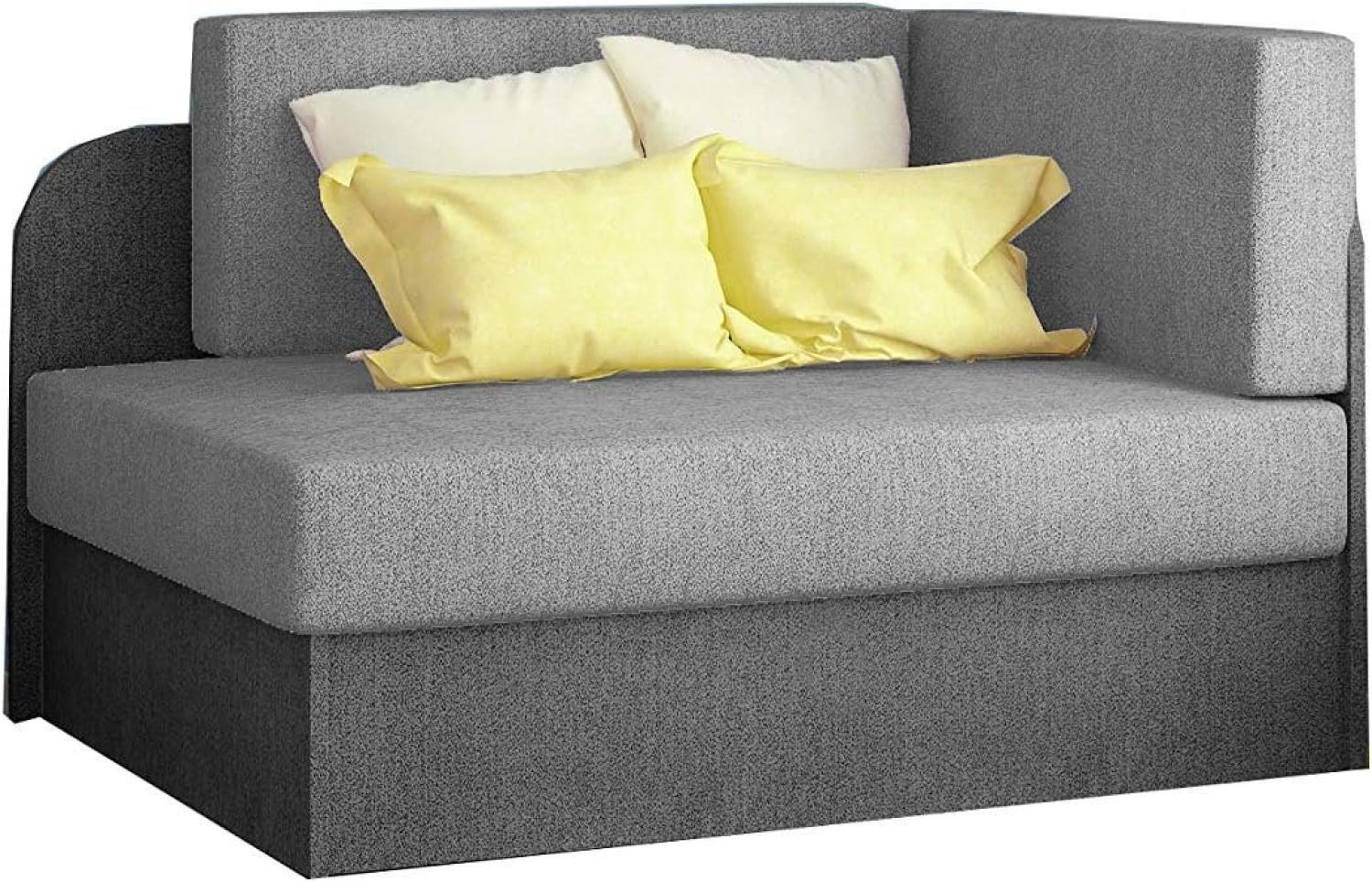 MOEBLO Kindersofa RAISA, Schlafsessel Couch für Kinderzimmer Kindersofa Jugendsofa, mit Schlaffunktion und Bettkasten Bild 1