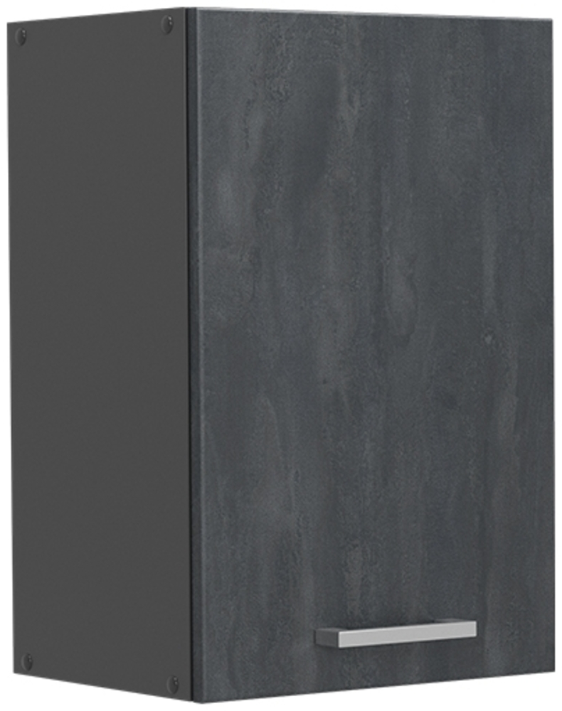 Vicco Hängeschrank R-Line Schwarz Beton Anthrazit 40 cm Bild 1