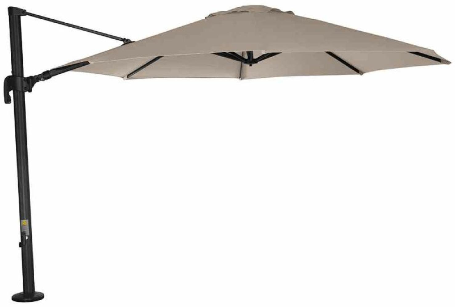 Alphawing N+ Ampelschirm anthrazit/taupe meliert Ø 350cm Bild 1