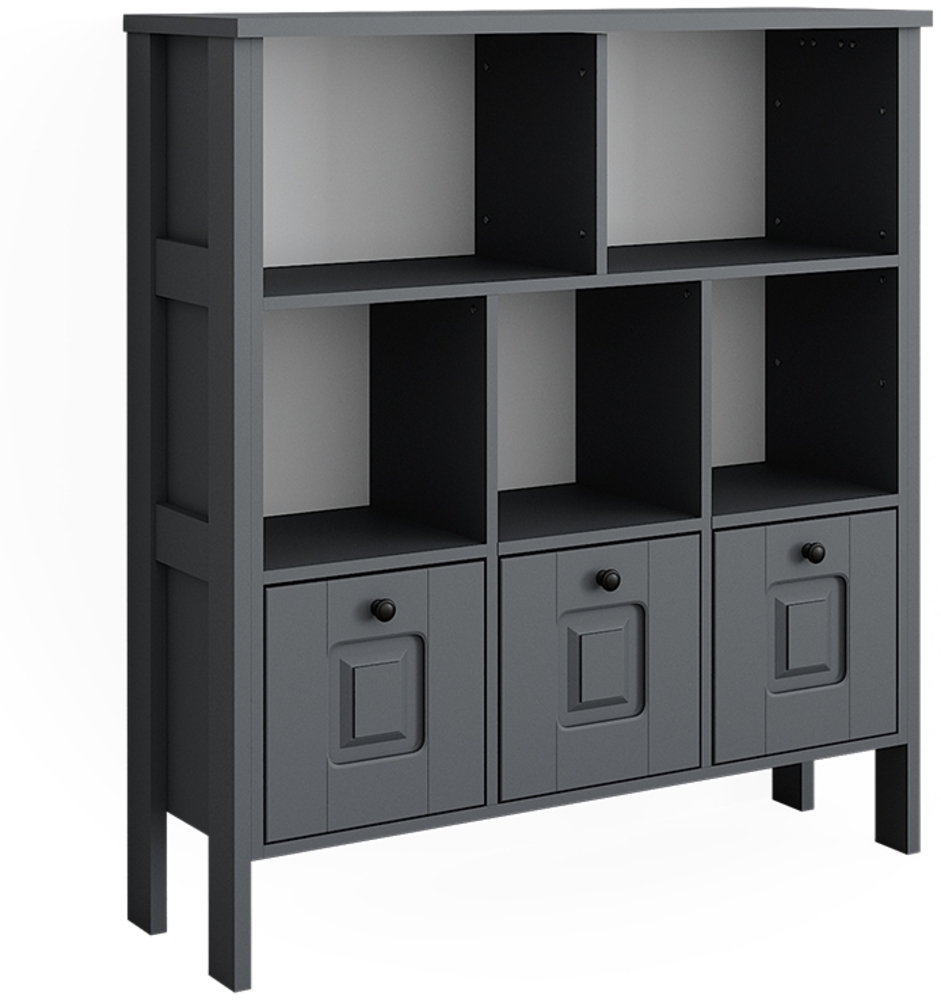 Kinderregal Ajaton Grau 103.6 x 113.4 cm Vitalispa Bild 1