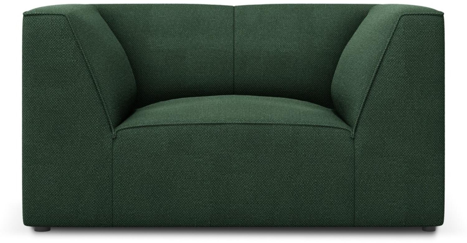 Micadoni Sessel Ruby | Bezug Green | Beinfarbe Black Plastic Bild 1