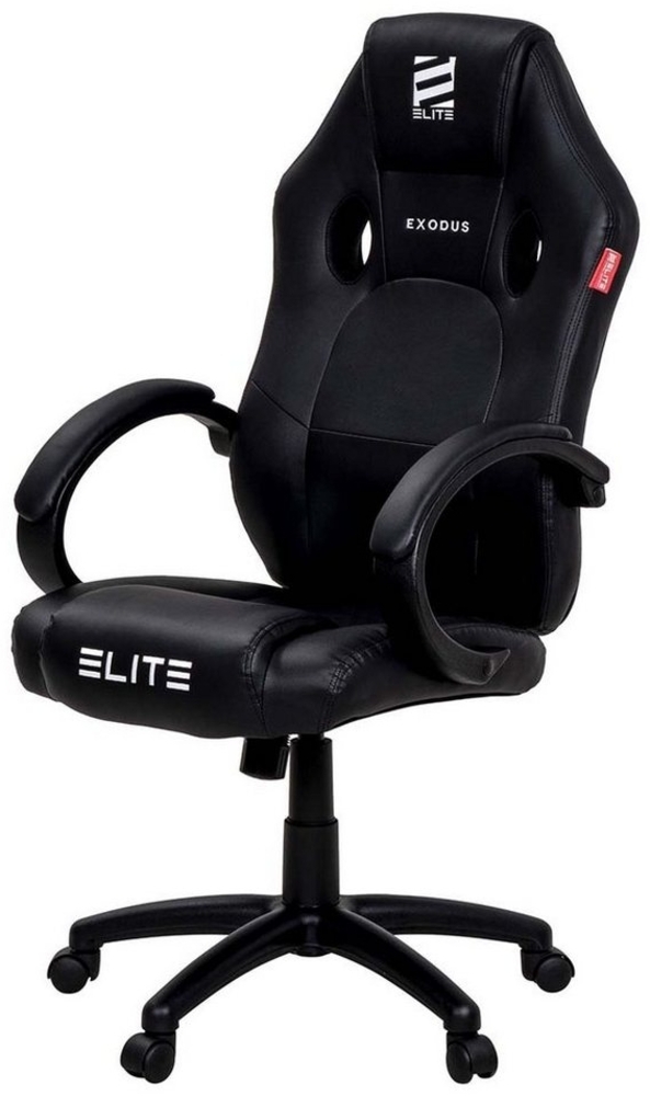 ELITE Gaming Gaming-Stuhl Ergonomischer Gamingstuhl Exodus Bürostuhl inkl. XXL Sitzfläche (hohe Rückenlehne, verstellbare Sitzhöhe, extragroße Sitzfläche, vielfältige Farbauswahl, Sicherheits-Doppelrollen, 1 St), verstellbare Sitzhöhe Bild 1