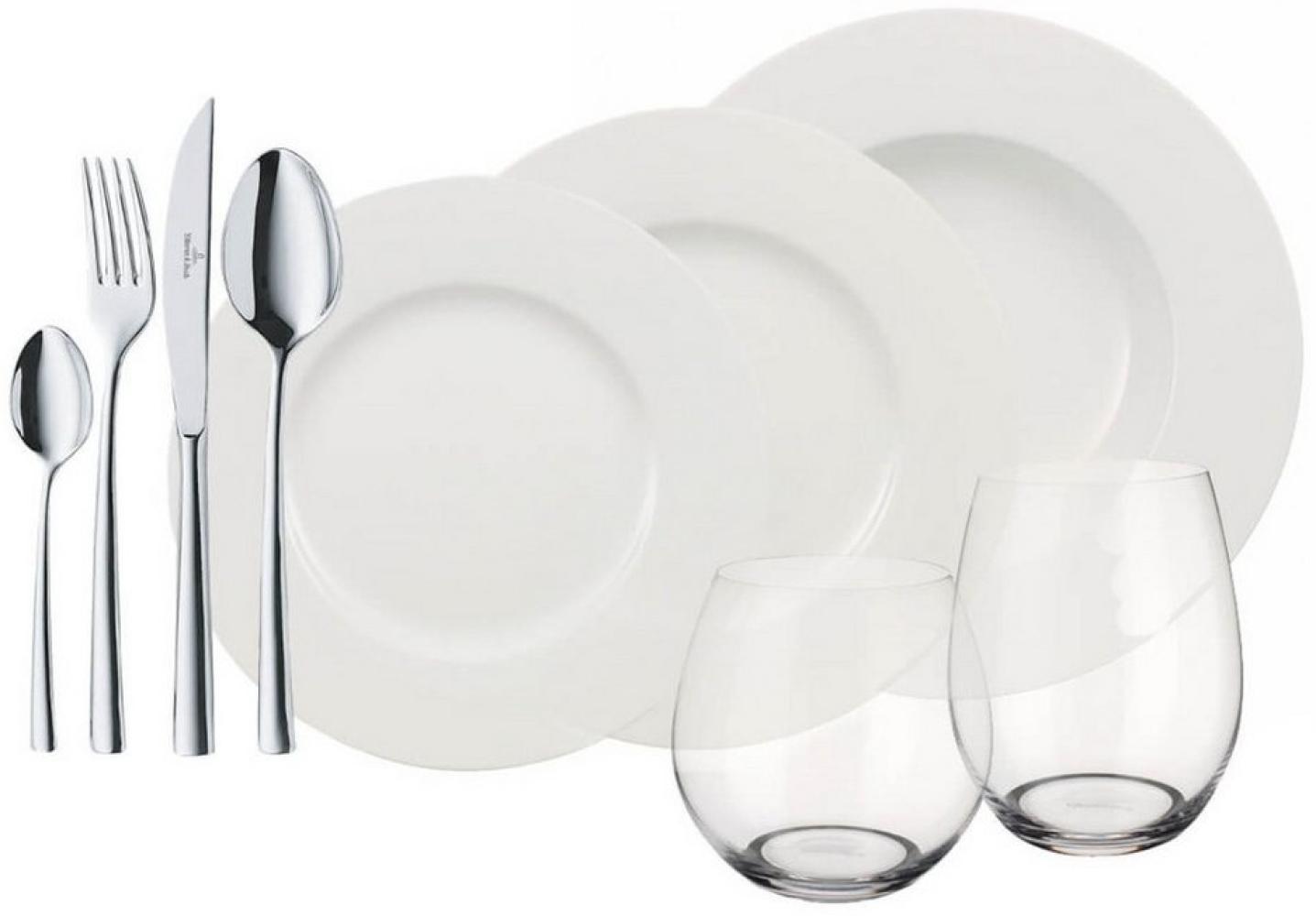 Villeroy & Boch Wonderful World White 4 Friends Set 36tlg. Premium Porcelain weiß 1011559032 Bild 1