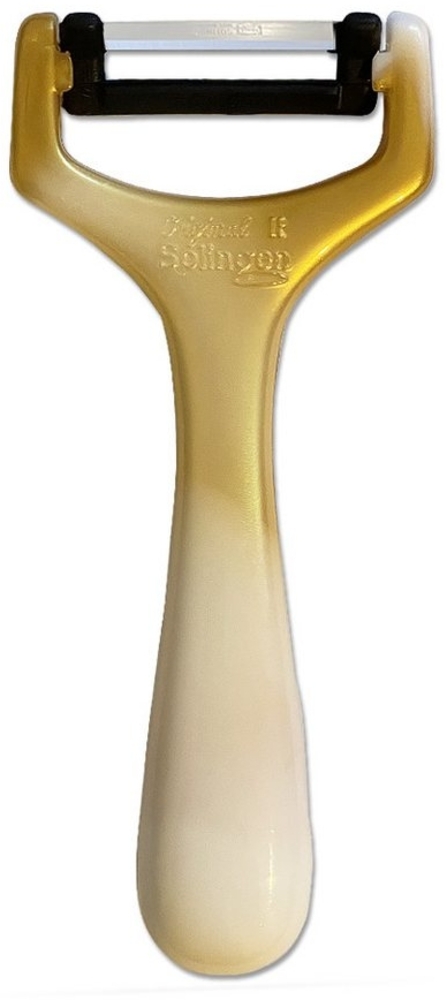 SMI Sparschäler Solingen Gemüseschäler Kartoffelschäler Sparschäler Universalschäler, (1-tlg, 1 tlg), Gold-Weiß Bild 1