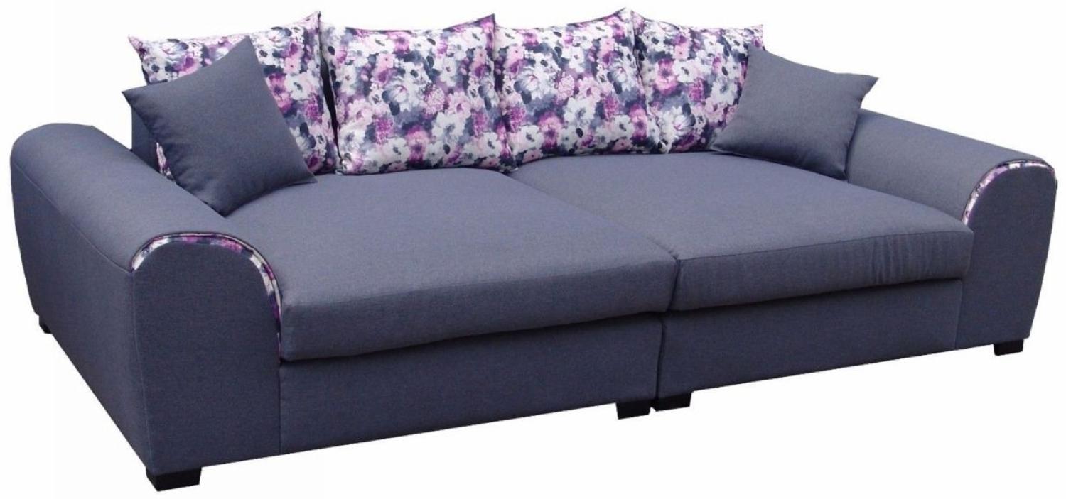 Big Sofa Megasofa Riesensofa GULIA -Gobi 4 Anthrazit Bild 1