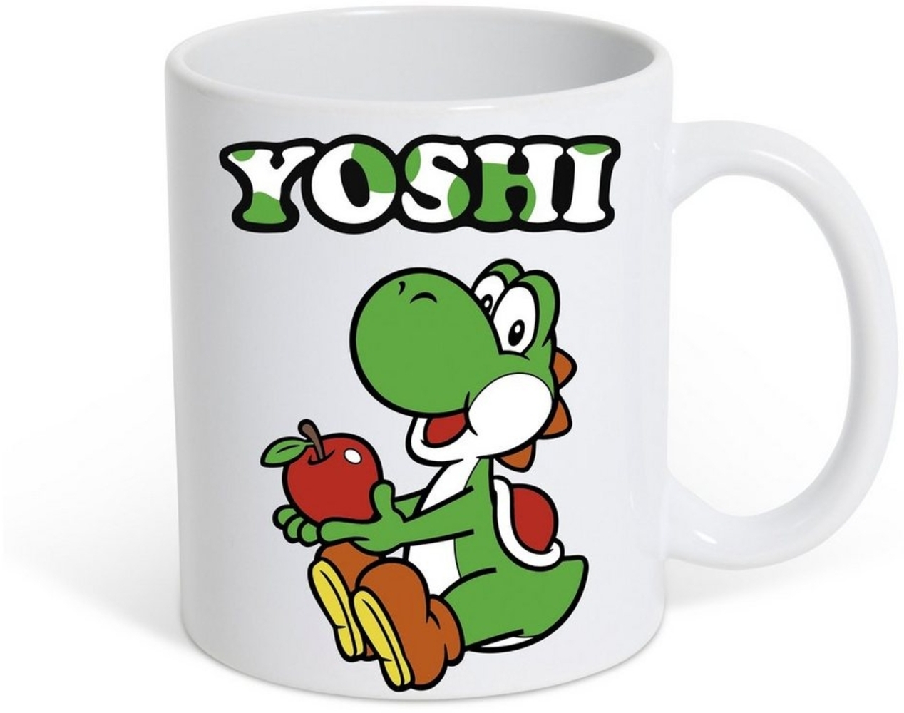 Youth Designz Tasse Yoshi Kaffeetasse Geschenk mit trendigem Logo Print, Keramik Bild 1