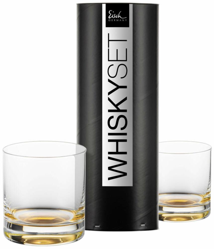 Eisch Whiskyglas 2er Set Gentleman Gold, Whiskybecher, Kristallglas, Gold, 400 ml, 86550023 Bild 1