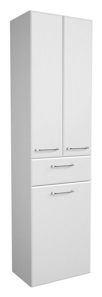 Hochschrank 'Filo', weiß Hochglanz Bild 1