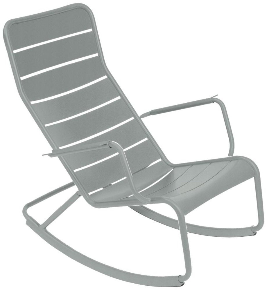 Luxembourg Schaukelstuhl Lapilligrau Bild 1