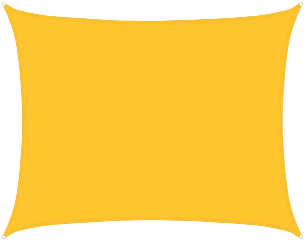 vidaXL Sonnensegel 160 g/m² Rechteckig Gelb 6x7 m HDPE 311579 Bild 1