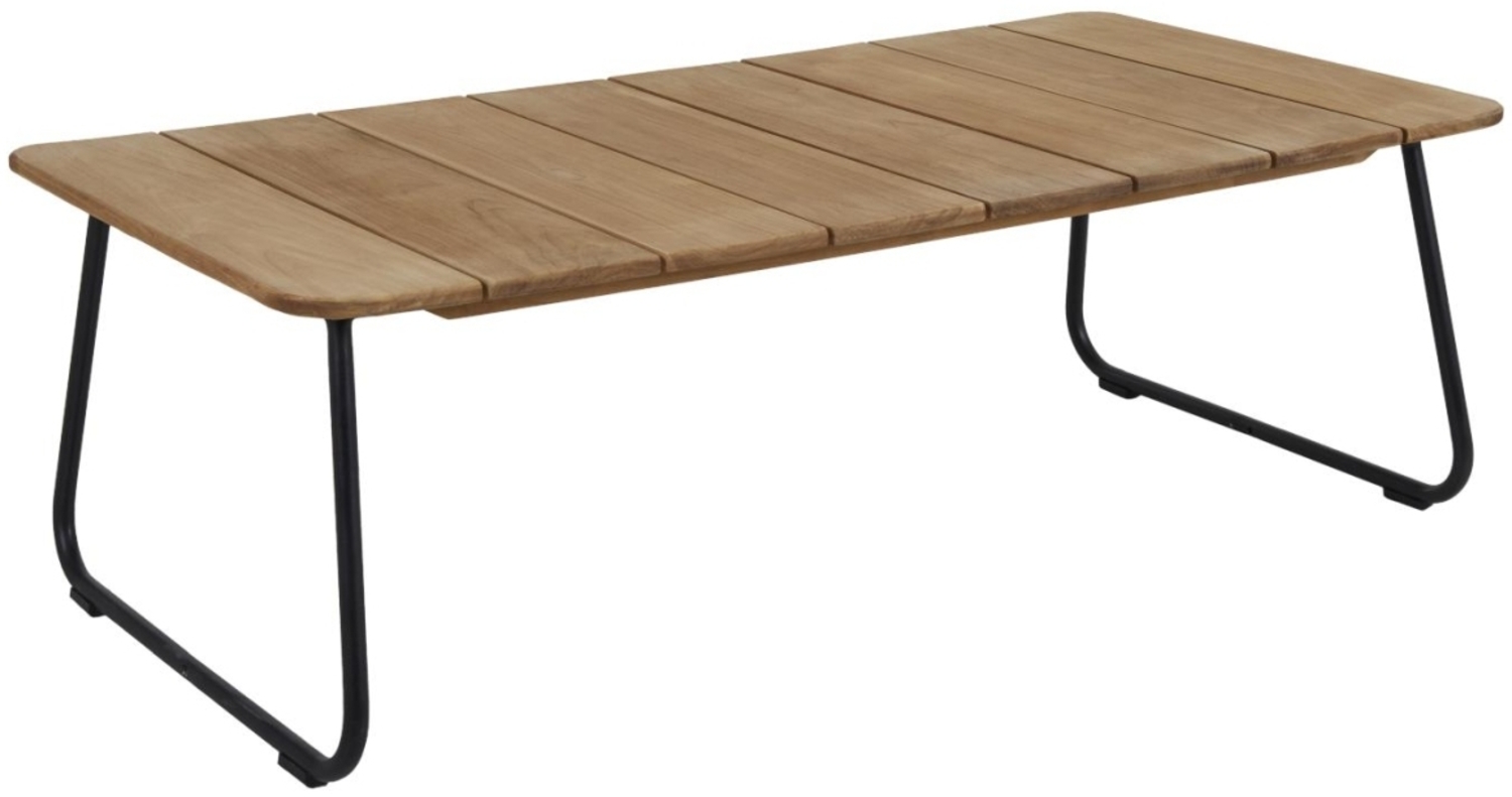 Gartencouchtisch Nolli aus Teakholz, 140x70 cm Bild 1