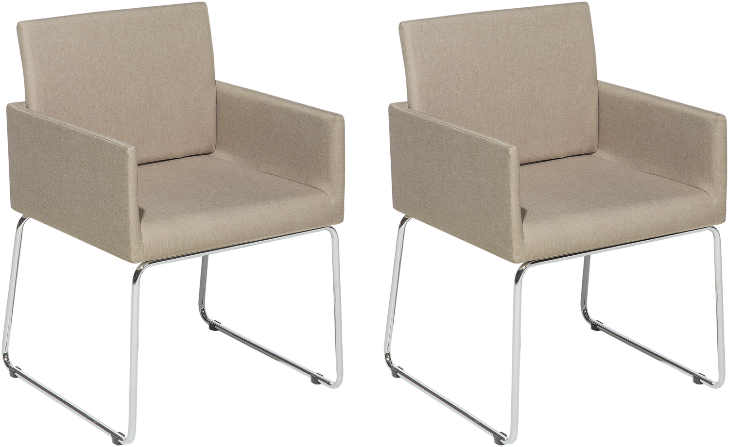 Esszimmerstuhl beige 2er Set GOMEZ Bild 1