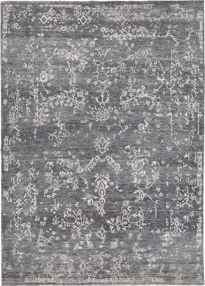 Morgenland Designer Teppich - 240 x 170 cm - dunkelgrau Bild 1