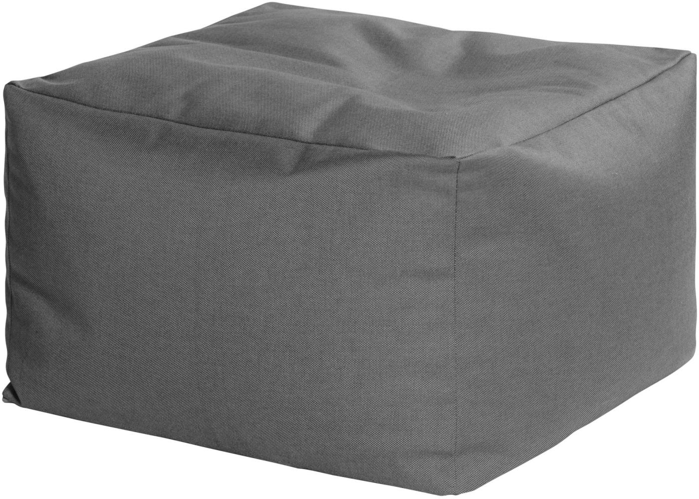 MAGMA Sitzsack Magma Sitzkissen Loft OUTSIDE 80 x 80 x 45 dunkelgrau Bild 1