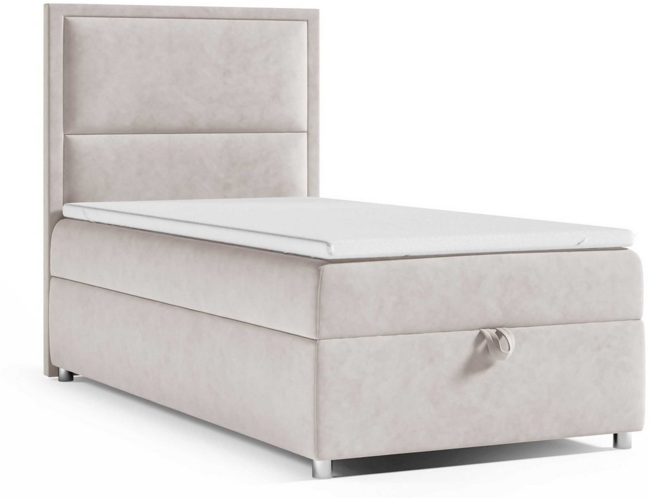 Best for Home Boxspringbett mit Bettkasten Trinity K-11 SINGLE Bonellfederkern inkl. 7 cm Topper (70x200 80x200 90x200 100x200 cm), verschiedene Liefermöglichkeiten, TOP Preis-Leistungs-Verhältnis Bild 1