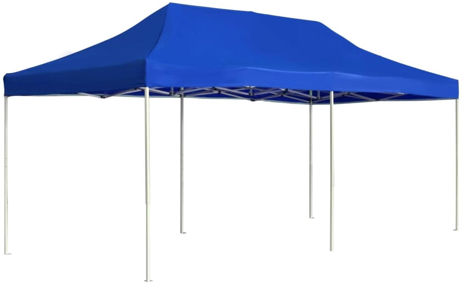 vidaXL Profi-Partyzelt Faltbar Aluminium 6x3 m Blau 45502 Bild 1