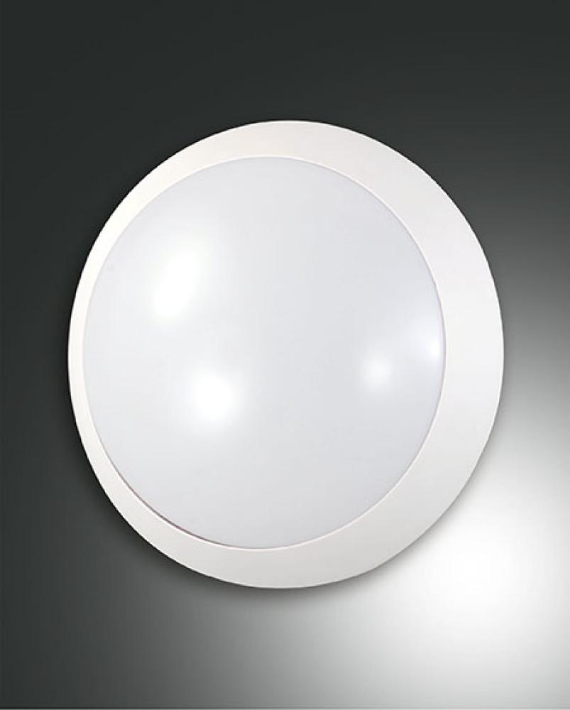 FABAS LUCE No. 3230-61-102 Deckenleuchte WIGTON D. 26 weiss IP65 Bild 1