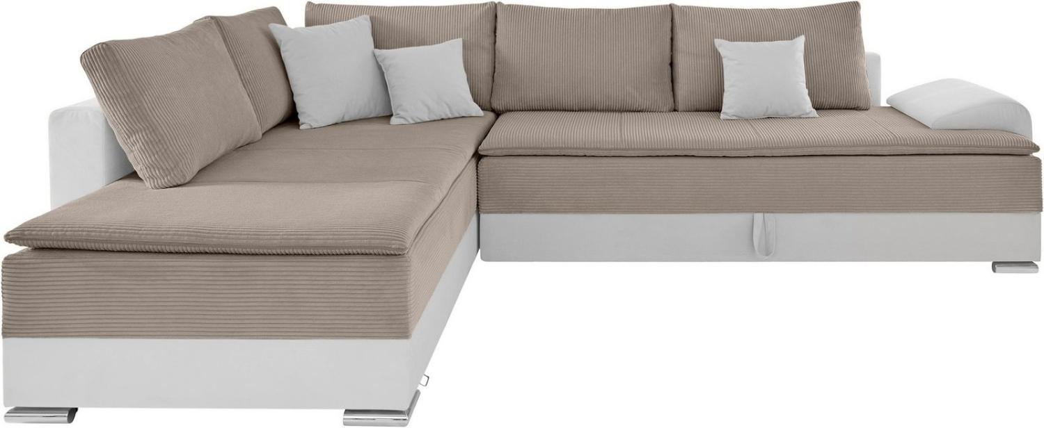 INOSIGN Ecksofa Night & Day L-Form, mit Boxspring Bettfunktion 180x200 cm, Dauerschläfer Bild 1