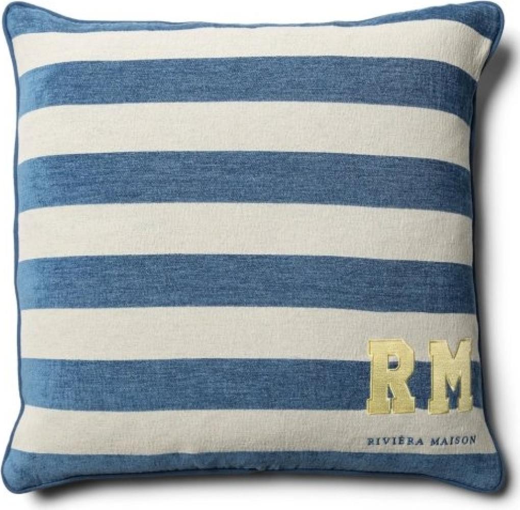 Riviera Maison Kissenhülle Loving Blue Stripes (60x60cm) 557710 Bild 1