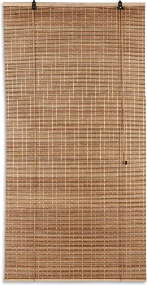 Bambusrollo Sichtschutz Sonnenschutz Fensterdekoration Typ2 Akzent lichtdurchlässig Breite: 100cm Länge 220cm Bild 1