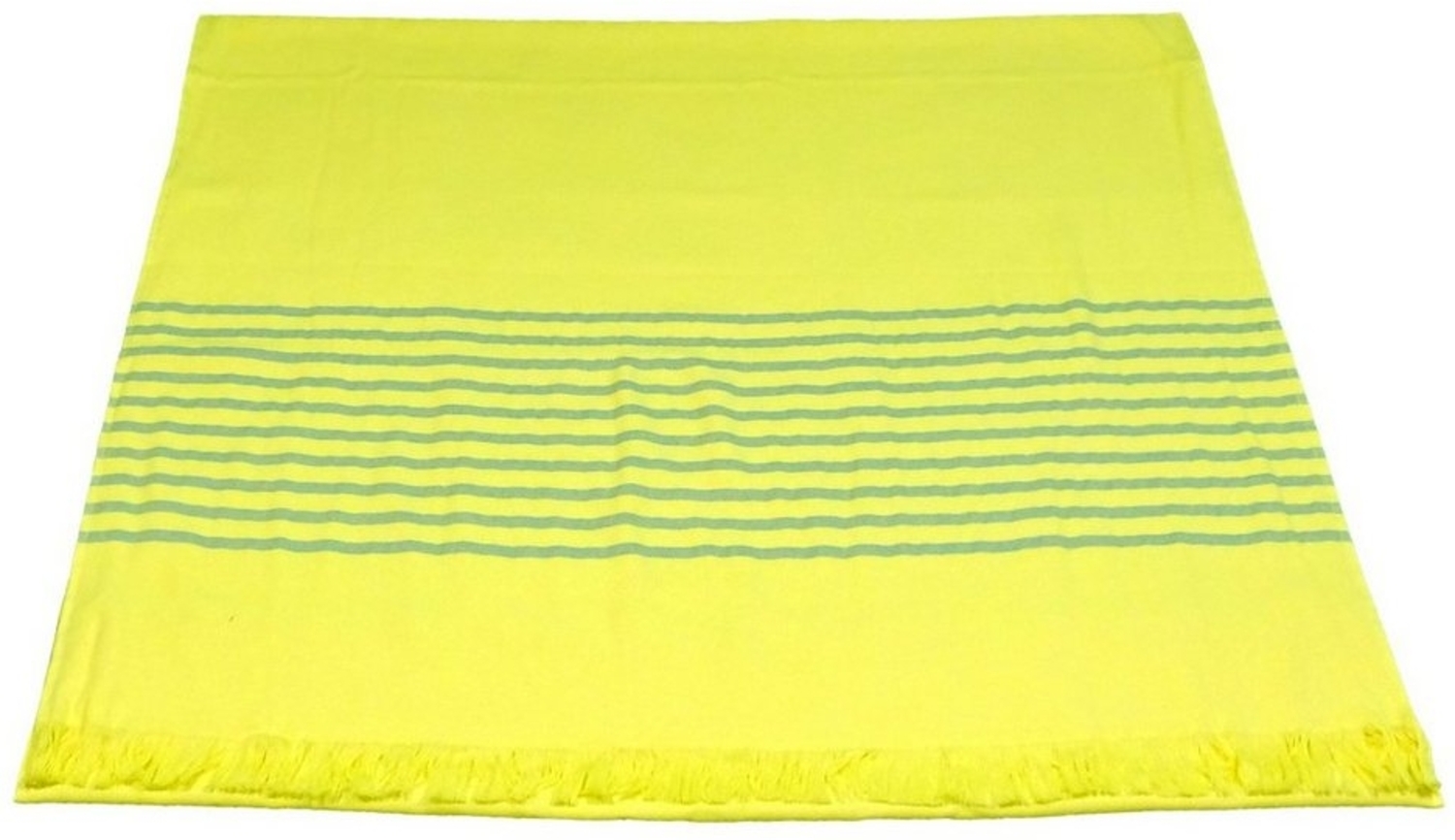 CASATEX Hamamtuch Hamamtuch Streifen 100x180 cm, Baumwolle (1-St), Strandtuch, Fransenbordüre, Linien Bild 1