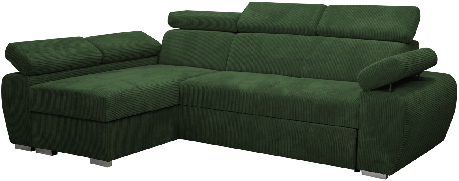 Ecksofa Boston Mini Premium Cord (Farbe: Poso 14, Seite: Links LC+2R) Bild 1