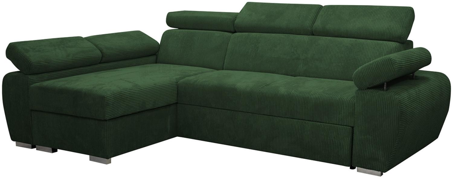 Ecksofa Boston Mini Premium Cord (Farbe: Poso 14, Seite: Links LC+2R) Bild 1