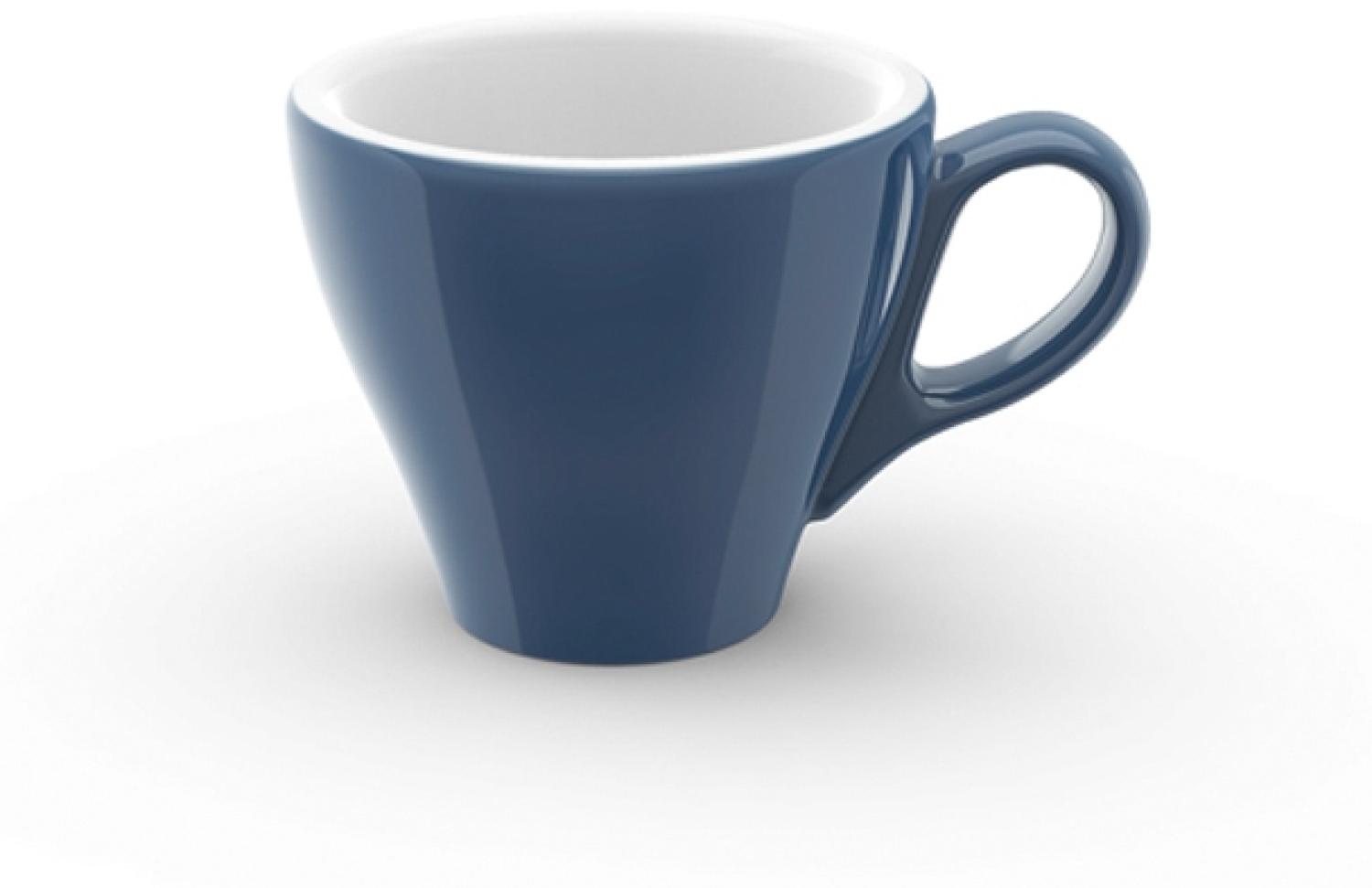 Espresso-Obertasse 0,09 l Classico Solid Color Indigo Dibbern Espressotasse - Mikrowelle geeignet, Spülmaschinenfest Bild 1