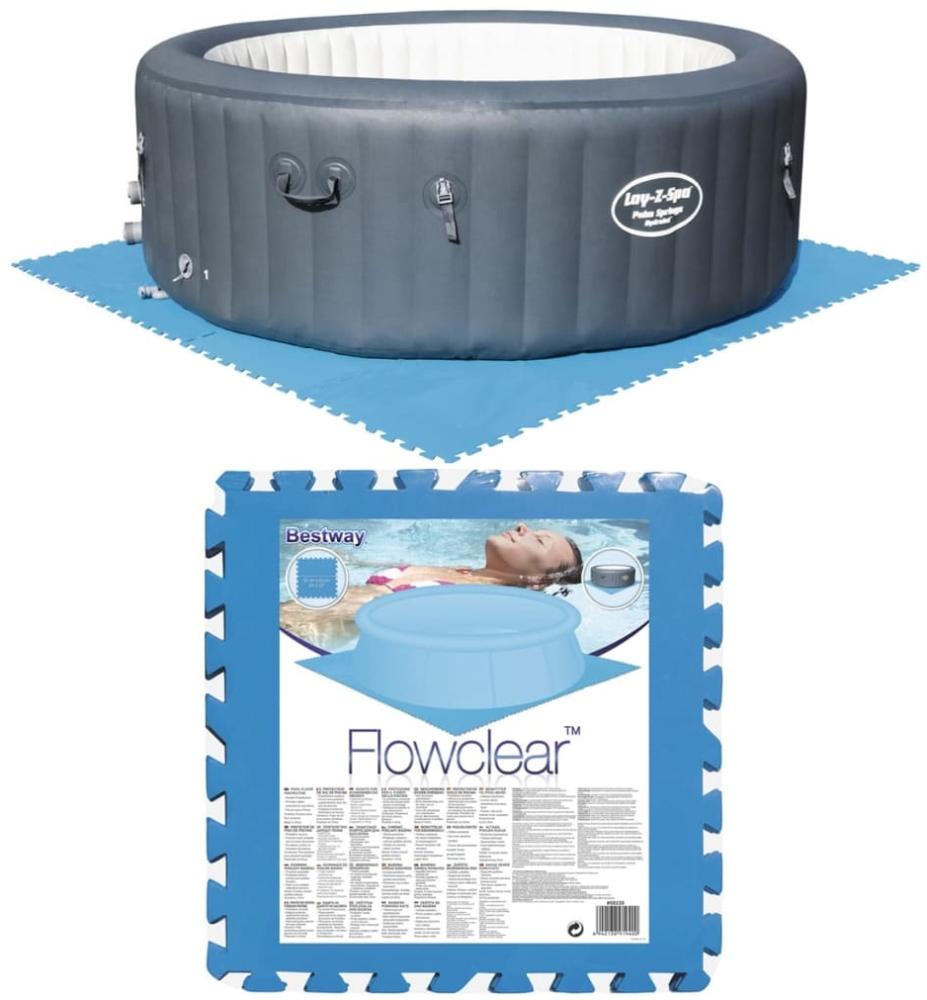 Bestway Pool-Bodenschutz 8 Stk. Blau 58220 3202411 Bild 1