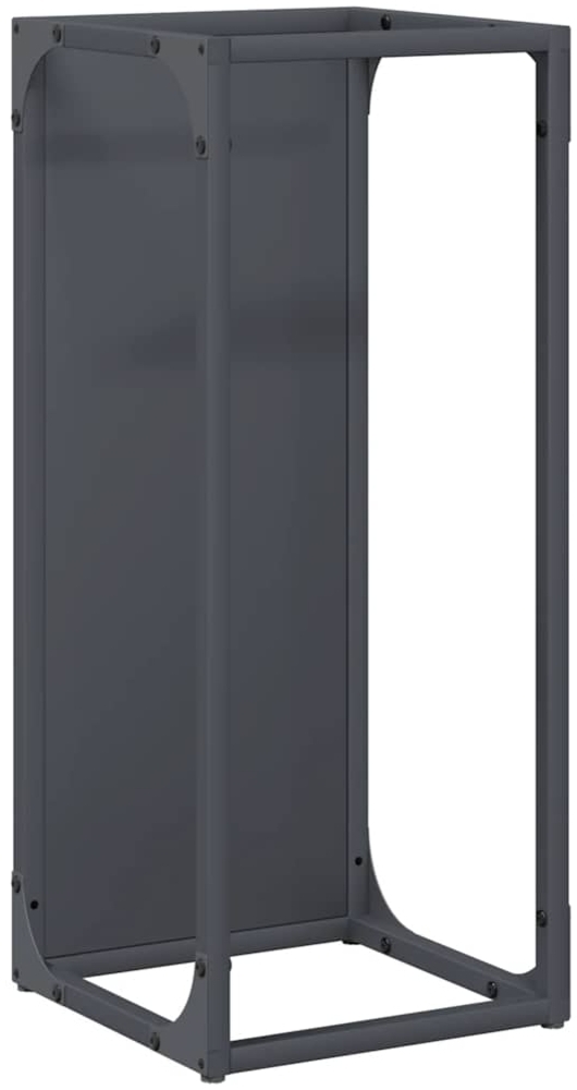 vidaXL Brennholzregal Anthrazit 25x25x60 cm Kaltgewalzter Stahl 864261 Bild 1