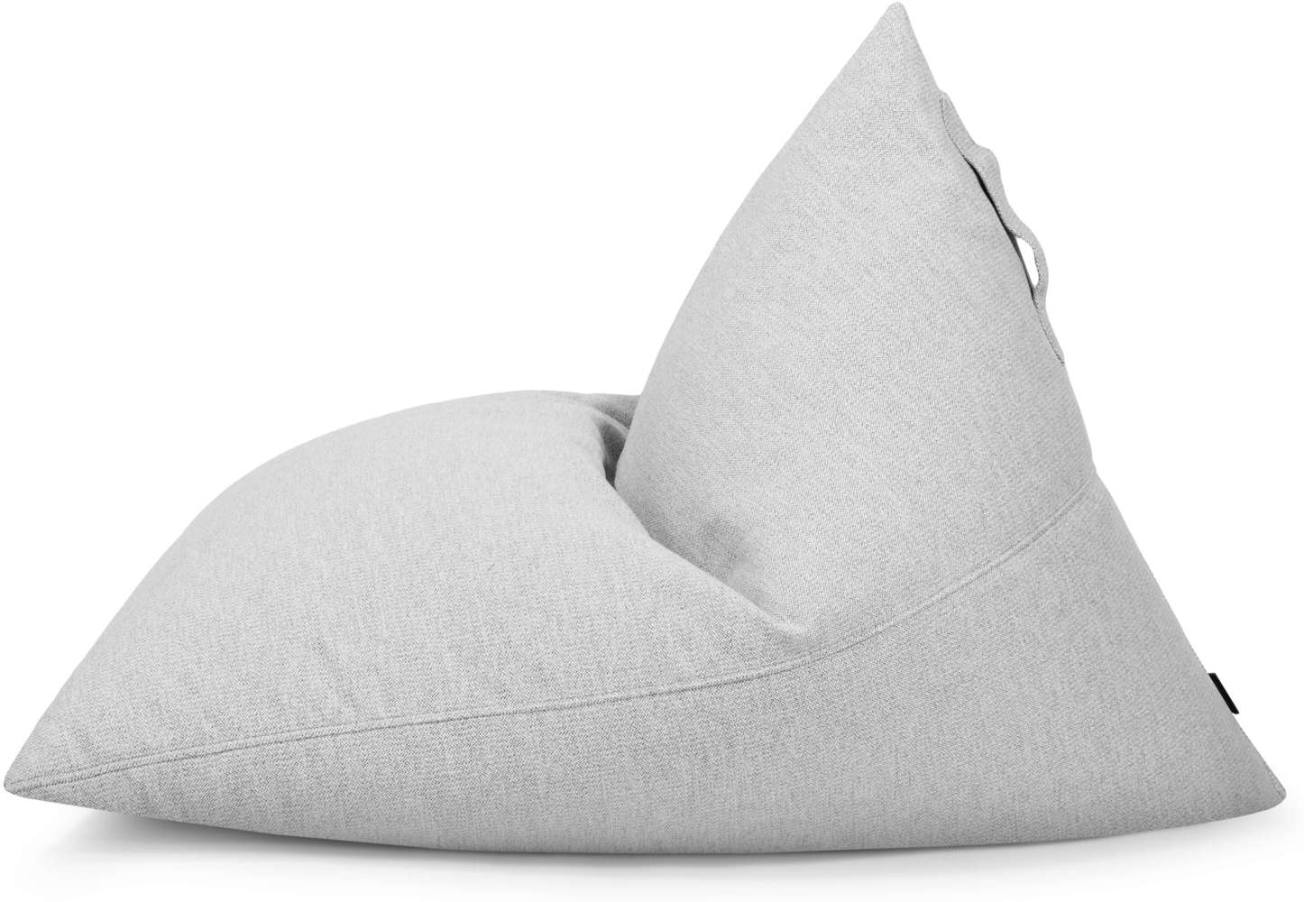 Sitzsack ‘Razz‘, Bezugstoff - Dunes, 100% Olefin, Fluffy White, 90x130x110 cm. Bild 1