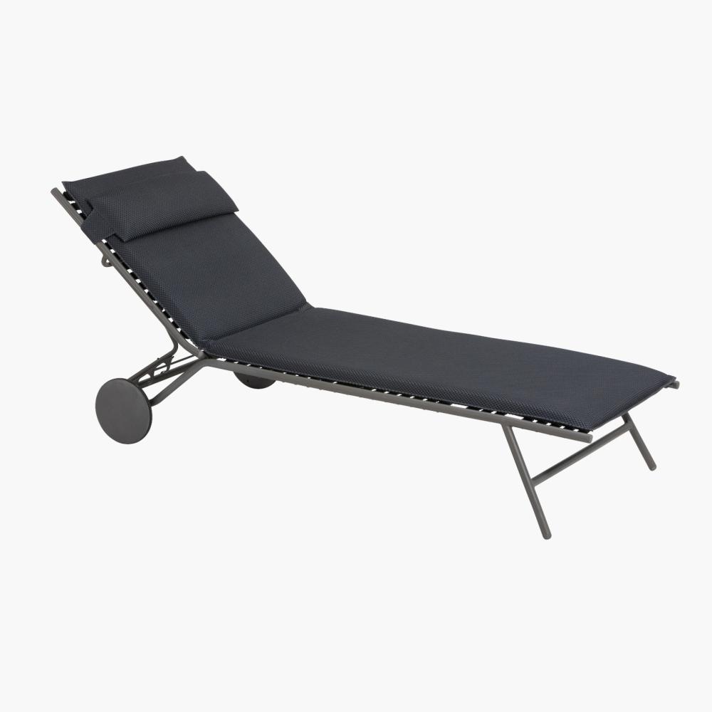 Lafuma Miami II BeComfort® Sonnenliege Dark Grey LFM5173.8902 Bild 1