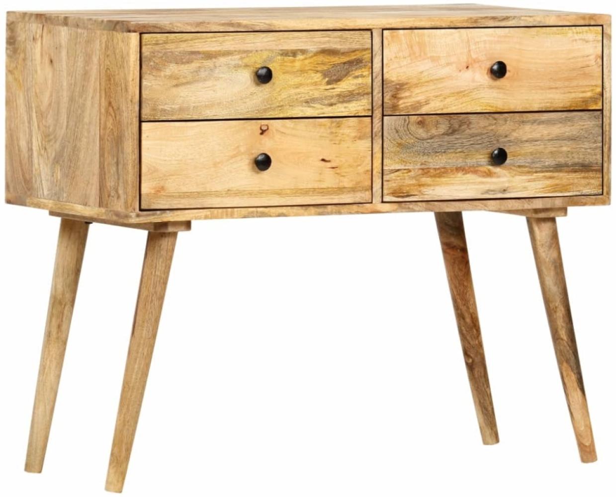 Sideboard 85 x 40 x 71 cm Massivholz Mango Bild 1