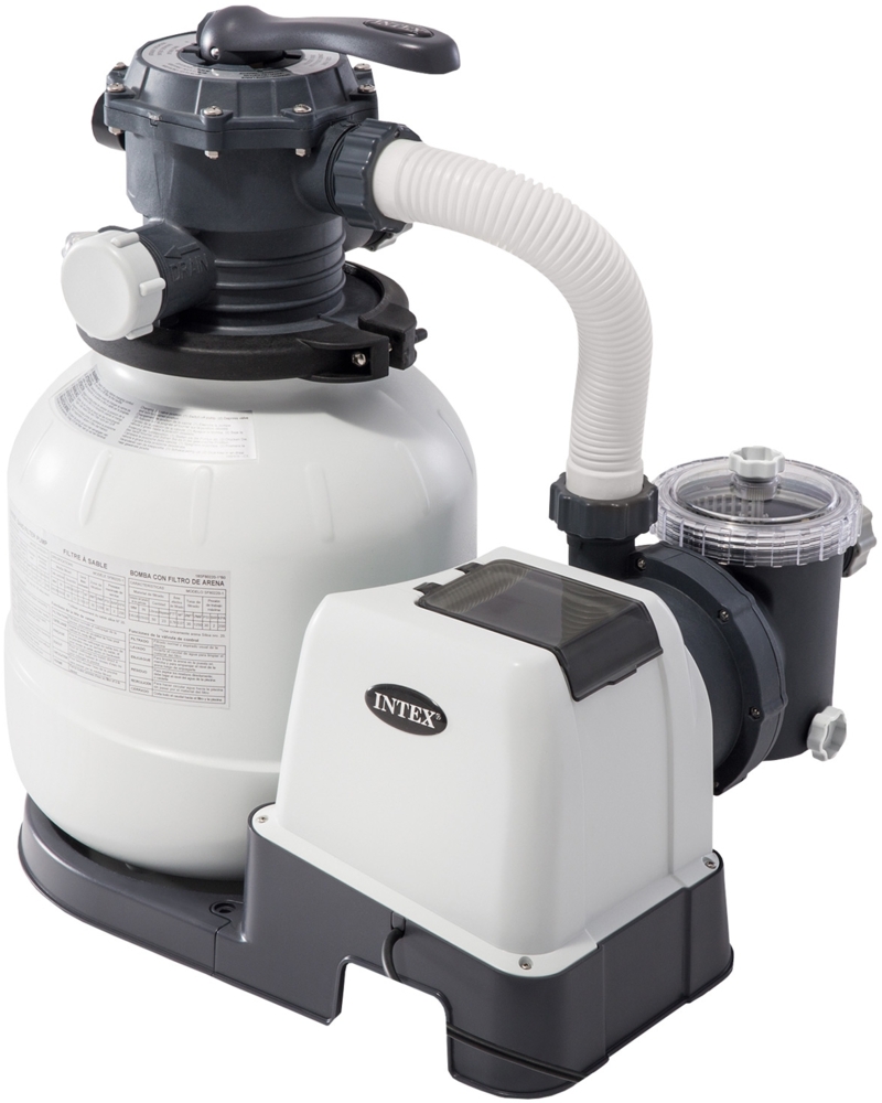 Intex Krystal Clear Sandfilterpumpe 26646GS 7,9 m³/h 91587 Bild 1